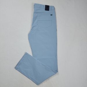 Live Forever Chino Pants Men's Size 36x34 Blue Straight Fit Casual Golf Preppy